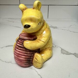 Old Fashion Pooh with Honey Pot Piggybank